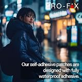 DJR PRO-FIX Ripstop Repair Patch Kit Dark Blue – Pre-Cut Self-Adhesive Patches view 6