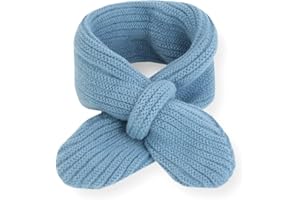 JELLYTREE Baby Knitted Scarf Fashion Warm Knit Toddler Neck Warmer Thick Ribbed Muffler Infant Boys Girls 6m 12m 4yrs
