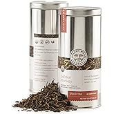 Golden Moon Tea Organic Golden Monkey Black Tea - Loose Leaf, Non-GMO - Travel Tin (28 Servings)