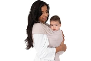 Solly Baby Wrap Carrier - Lightweight Baby Carrier - Newborn Baby Essentials - for Newborn, Infants and Baby 8-25 Lbs. Petal