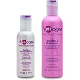 Aphogee Hair Care Double Bundle &ndash; Two-Step Protein Treatment (4 fl oz) &amp; Balancing Moisturizer (8 fl oz)