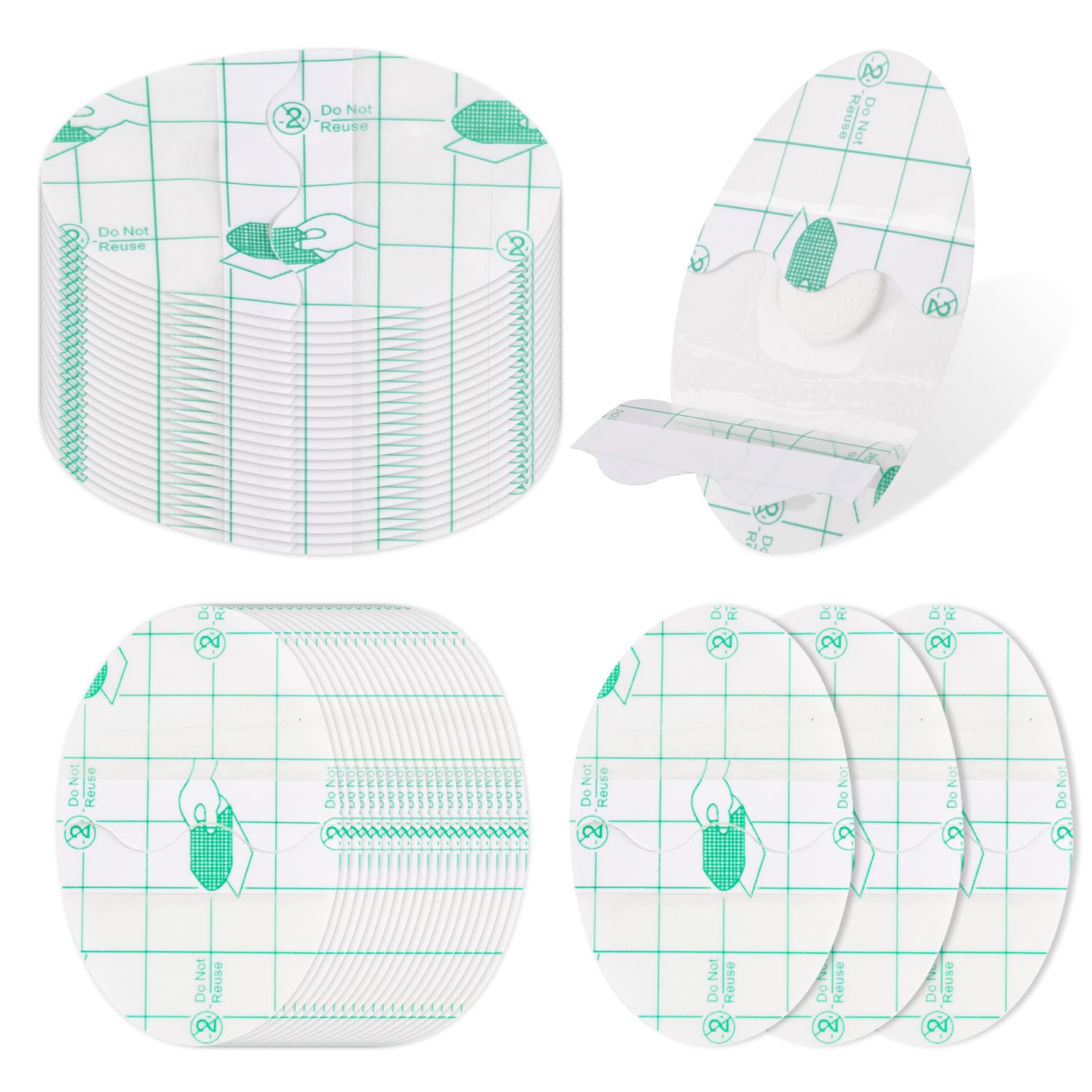 BOXOB 150pcs Ear Covers for Shower, Waterproof Ear Protectors for Kids Baby Ear Protection for Bath Disposable Ear Covers Waterproof Ear Stickers for Shower, Bathing, Swimming (Kids)