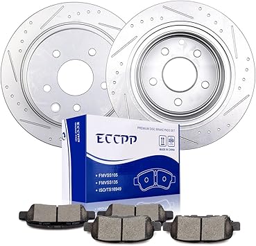 Amazon Com Brake Rotors Pads Kits Eccpp 2pcs Rear Discs Brakes Rotors And 4pcs Ceramic Disc Brake Pads Set For Infiniti Ex35 Infiniti Ex37 Infiniti G25 Infiniti G35 Infiniti G37 Infiniti M35 Automotive