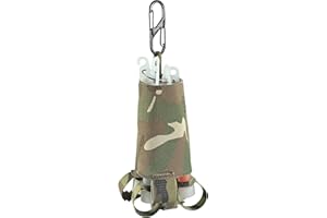 SABADO Tactical Chem Lights with Holders and Carabiner Clip, 6 Ultra Bright Glow Sticks with 12 Hour Duration for Camping Fishing and Hunting