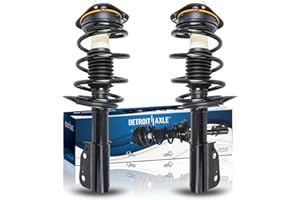 Detroit Axle - 2pc Front Struts for Buick LeSabre Cadillac DeVille Pontiac Bonneville Oldsmobile Aurora, Struts Shocks with Coil Spring Assembly Replacement