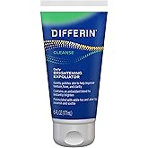 Differin Daily Brightening Face Scrub Exfoliator for Acne Prone Skin, 6oz | Gentle Daily Exfoliator, Acne-Prone And Sensitive Skin, Evens Tone And Texture, Brightening Face Scrub, 6 Fl Oz