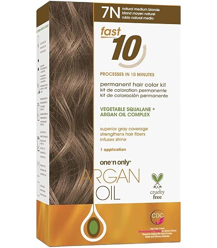 Amazon.com : One 'n Only Fast 10 Permanent Hair Color Kit & Dye