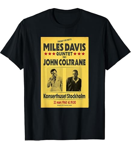 Amazon.com: John Coltrane A Love Supreme New Jersey 1964 T-Shirt