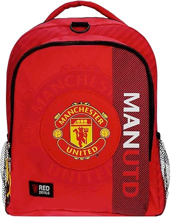 man united school bag