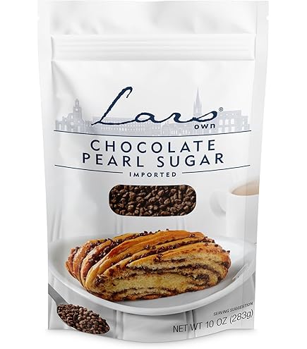 Amazon.com: Lars Own Chocolate Pearl Sugar – 1-Pack, 10-oz