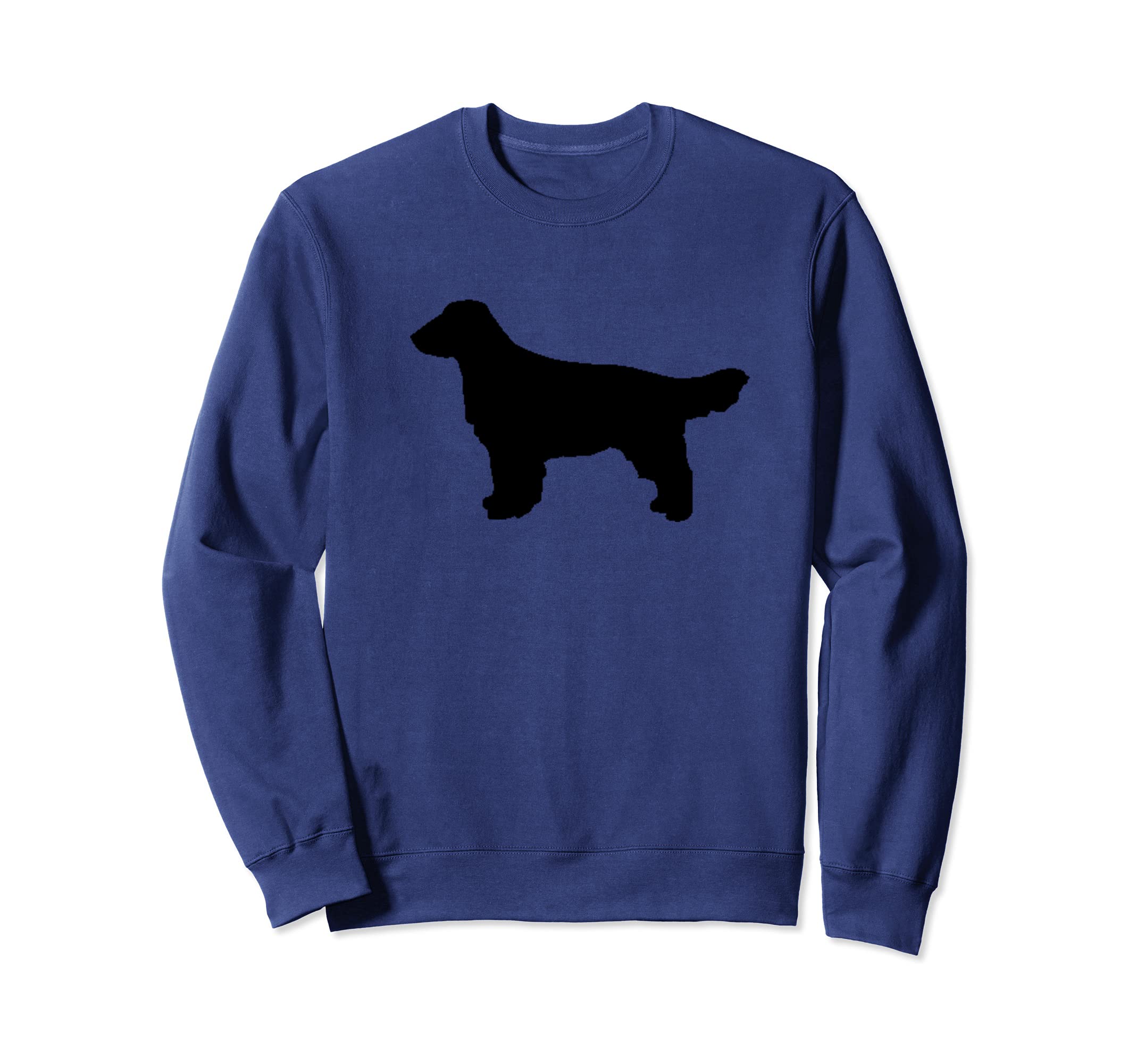 Silhouette of Dog Breed - Field Spaniel Sweatshirt