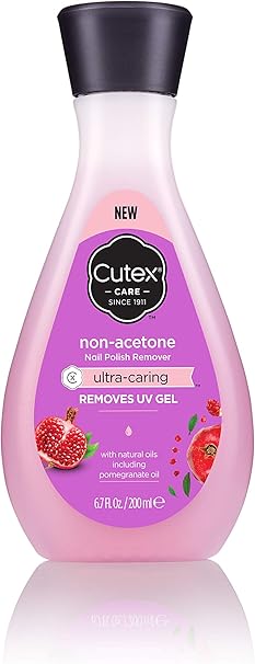 Cutex Ultra Caring Non Acetone Nail Polish Remover 200ml Amazon Co Uk Beauty