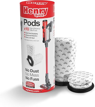 Avern Cleaning Henry Quick Stick Vacuum PODS Pack of 10