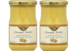 Edmond Fallot French Dijon Mustard 210g, 2 Pack