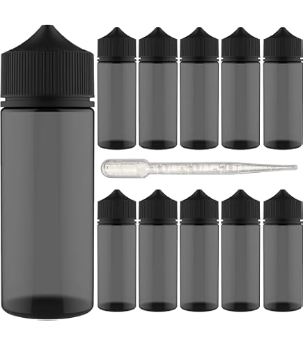 Amazon.com: Chubby Gorilla 120mL V-3 Clear PET Unicorn Plastic Bottles (10  Pack) - Squeeze bottle, Juice Bottles Authentic Chubby Gorilla Dropper  Bottle with Squeeze Dropper : Industrial & Scientific