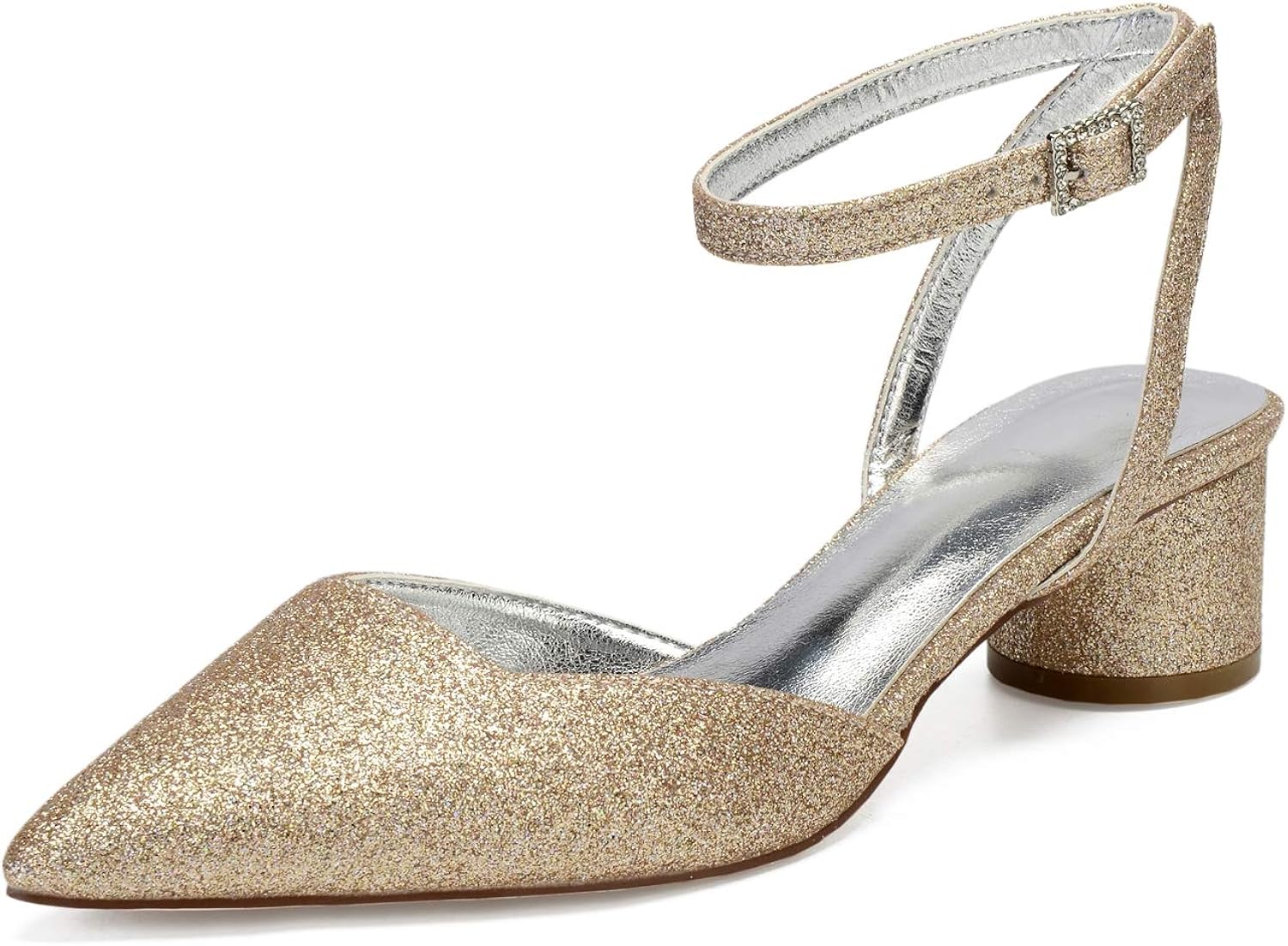 Chaussures de mariage confortables à bout fermé pour femme Amazon.fr Vêtements et accessoires