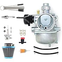 Complete Carburetor Kit For Honda XR70 CRF70 1997-2012 - Includes Air Filter, Fuel Valve & Spark Plug