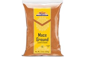 RANI BRAND AUTHENTIC INDIAN PRODUCTS Rani Mace Ground (Javathri) Powder, Spice 3.5oz (100g) ~ All Natural | Vegan | Gluten Friendly | NON-GMO | Kosher | Indian Origin