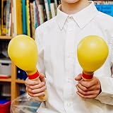 A-Star AP5161PK Wood Handled Plastic Maracas Pack of 10 view 5