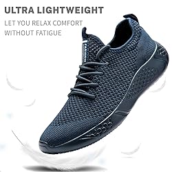 YOSFDC Men's Running Shoes Slip On Sneakers Walking