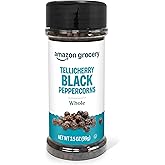 Amazon Grocery, Tellicherry Whole Black Peppercorns, 3.5 Oz