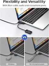UGREEN USB Sound Card 2.0 to 3.5mm Headphone Mic Adapter DAC HS-100B view 7