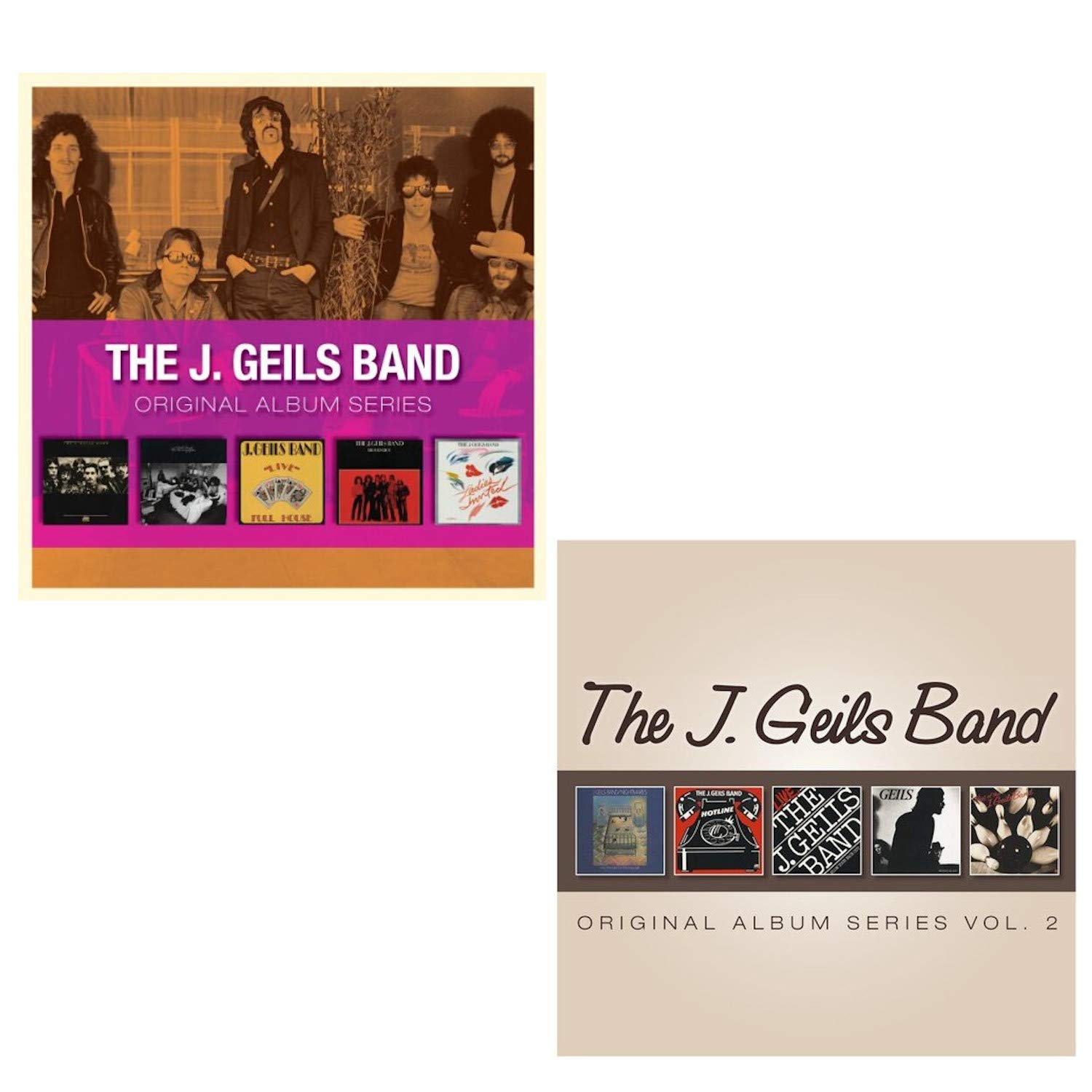 The J Geils Band J Geils Band Geils Band The J Geils Band Original Album Series Vol 1 And 2 The J Geils Band Greatest Hits 10 Cd Album Bundling Amazon Com Music