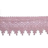 Aazon.co: 1 Yard Love Heart Pearl Bow Flower Lace Edge Tri Ribbon 2-440642