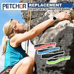 PETCHOR 4PCS Replacement Heart Rate Monitor