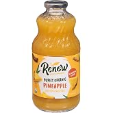 Renew Juice Company, Organic Pineapple Juice, 32 Fl Oz