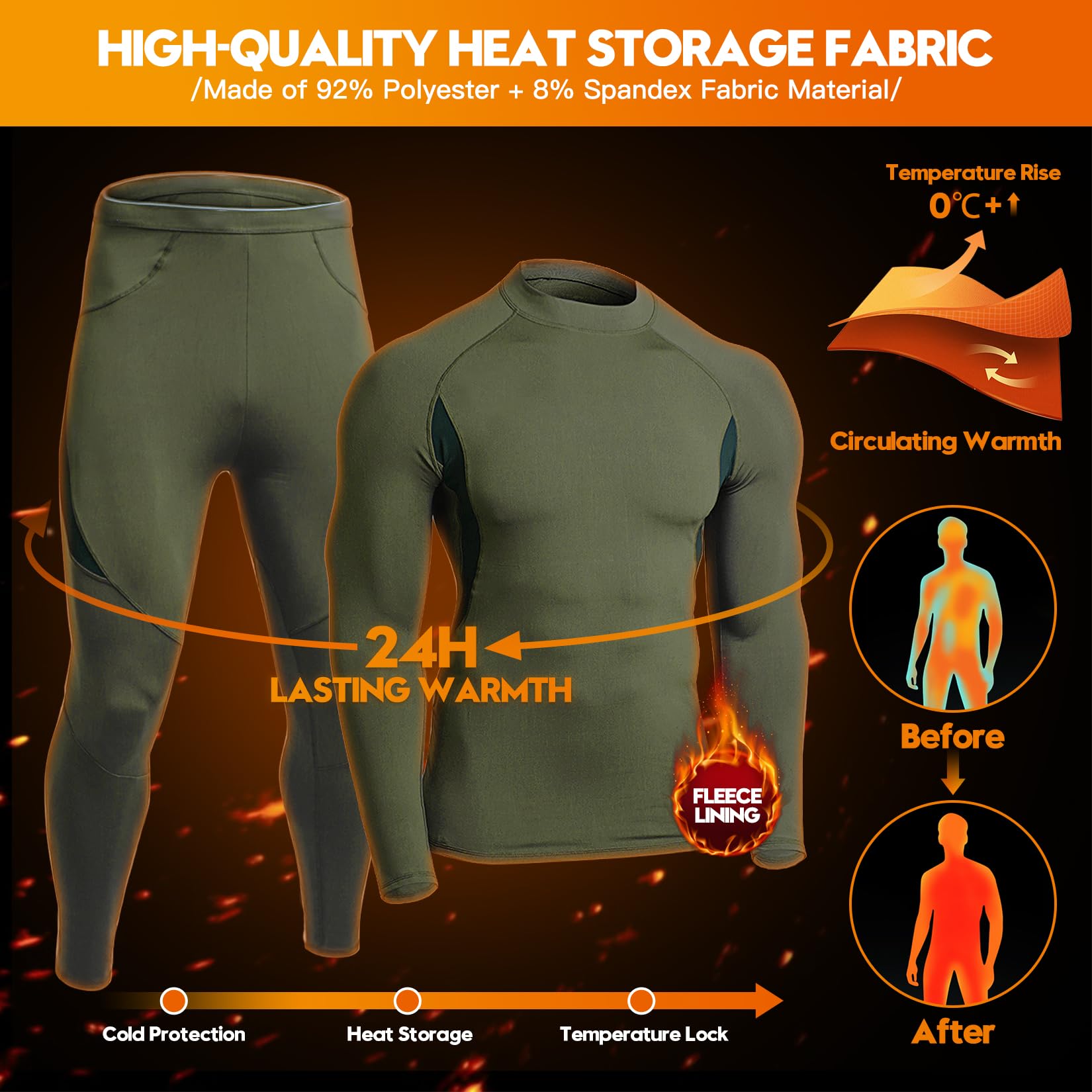 Men's Winter Thermal Clothin