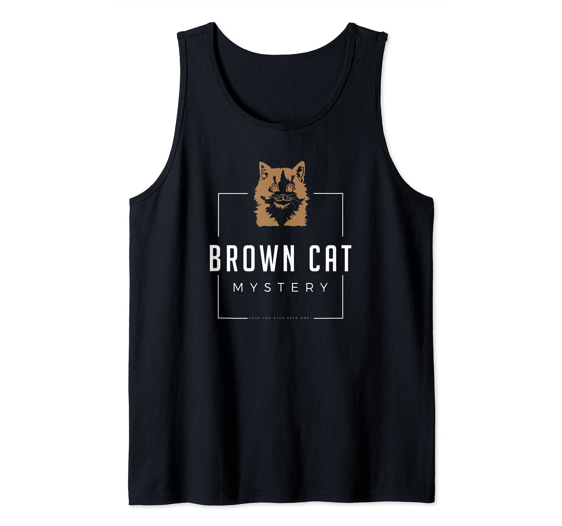 The Brown Cat Mystery Tank Top