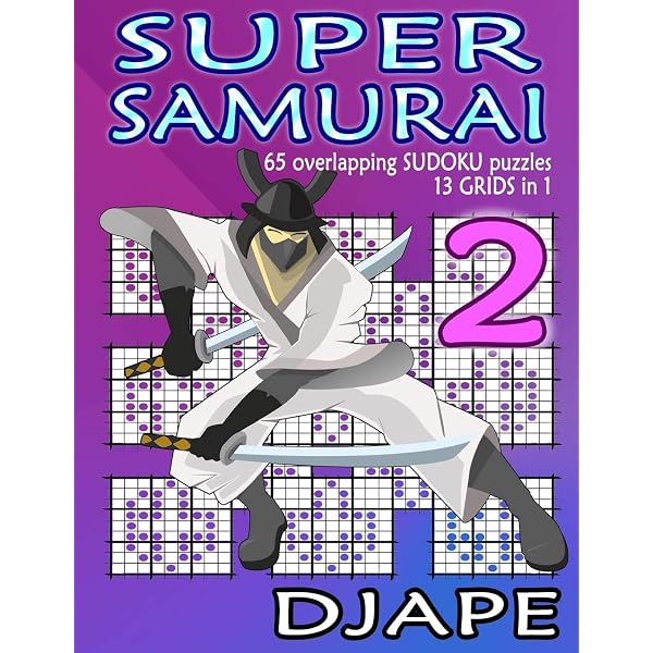 Super Samurai Sudoku: 64 overlapping puzzles, 13 grids in 1