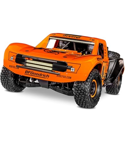 Amazon.com: Traxxas Ford Raptor R 4X4 Ultimate Orange : Toys & Games