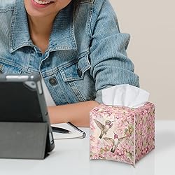 Talayituse Hummingbird Cherry Blossom Print Tissue