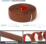 Art3d Self Adhesive Vinyl Floor Transition Strip 10 FT Cherry Laminate view 4
