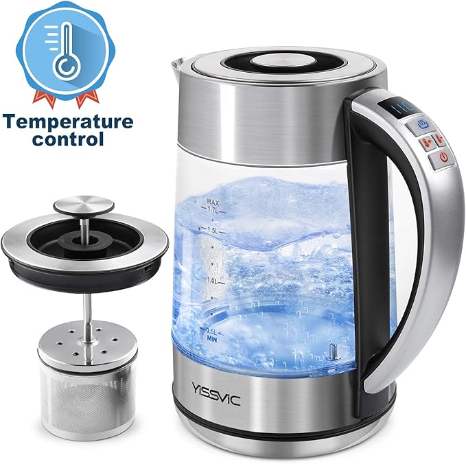 Top 8 Electric Tea Kettle With Infuser To Make Your Tea Taste Better