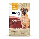 Amazon Brand – Wag Large Breed Dry Dog Food, Chicken and Brown Rice, 15 lb Bag