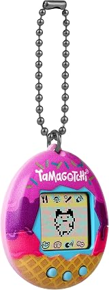 Bandai Tamagotchi Original Ice Cream Shell Cyber Pet 90s with Chain view 7