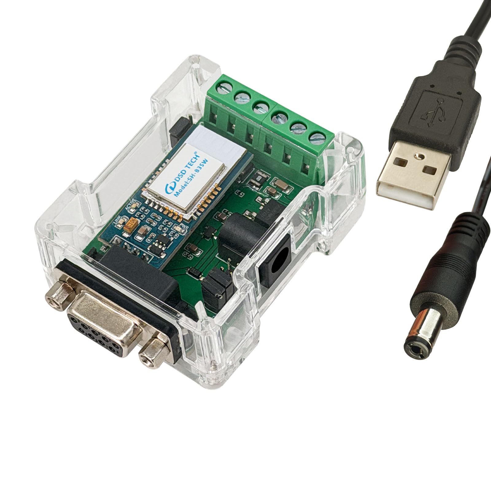DSD TECH SH-B35W WIFI to RS485 RS232 DTU Adapter