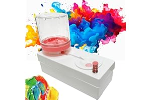 WZWXXQ Paint Brush Cleaner Brush Rinser Water Circulation(Pre Assembled), Watercolor/Oil and Water-Based Paint Brush Cleaner Tool, Gift for Adults Artist Beginners Kids