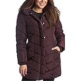 Steve Madden Womens Long Puffer Coat - Heavyweight Insulated Fall Winter Jackets for Women Windproof Long Length Bubble Parka