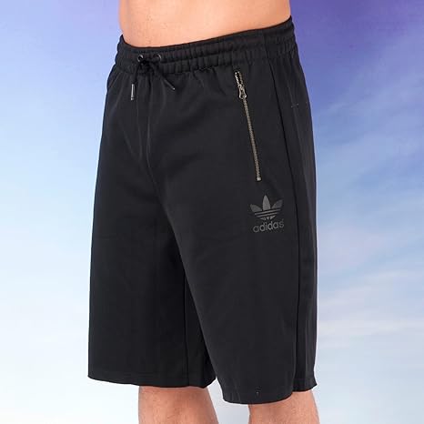 mens adidas zip pocket shorts