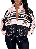 KANSOON Drive Jacket Varsity Racecar Jackets