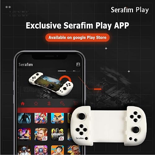 Serafim S1 Bluetooth Mobile game controller, joystick, gamepad - Main Image