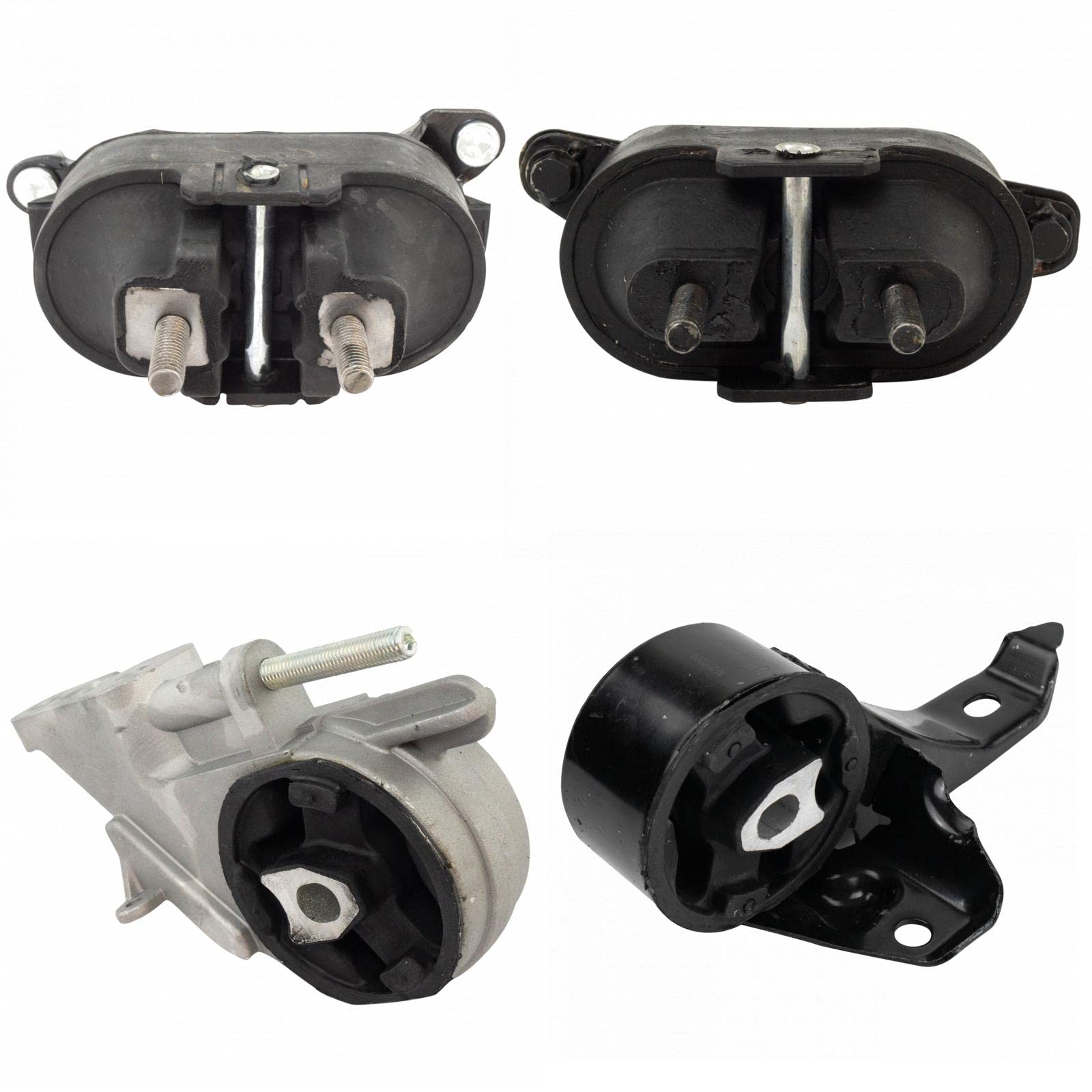 TRQ Engine & Transmission Mount Kit Compatible with Pontiac G6 3.5L V6 New Image TRQ Engine & Transmission Mount Kit Compatible with Pontiac G6 3.5L V6 New Image