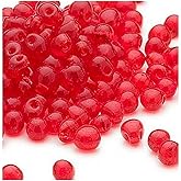 Miyuki Beads Teardrop Seed Glass Fringe Beads Drops 4x3.4mm 15 Grams (Red)