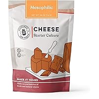 Cultures for Health Mesophilic Cheese Starter Culture | Cream Cheese, Cottage Cheese, Mozzarella | Versatile, Non GMO…