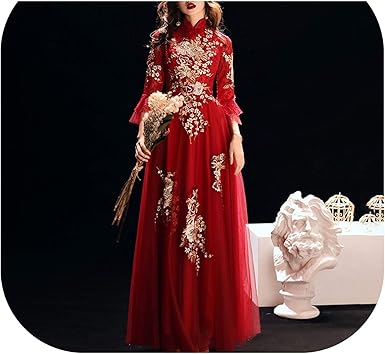 red traditional dresses