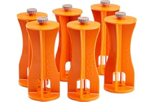 Bora CA0506 Centipede 6 Piece Risers Set, Orange
